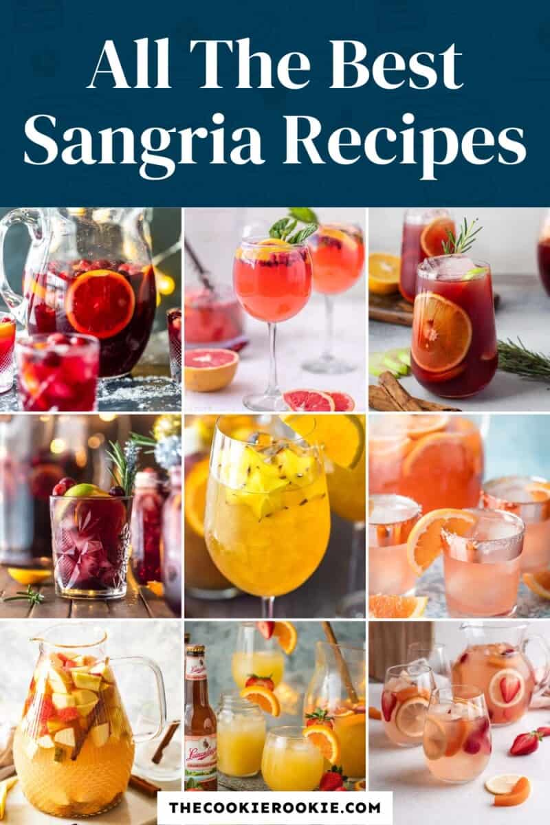 sangria recipes pinterest