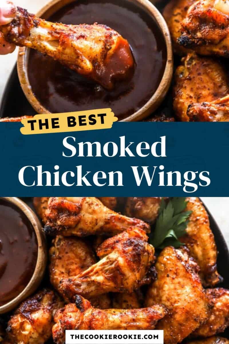 smoked chicken wings pinterest