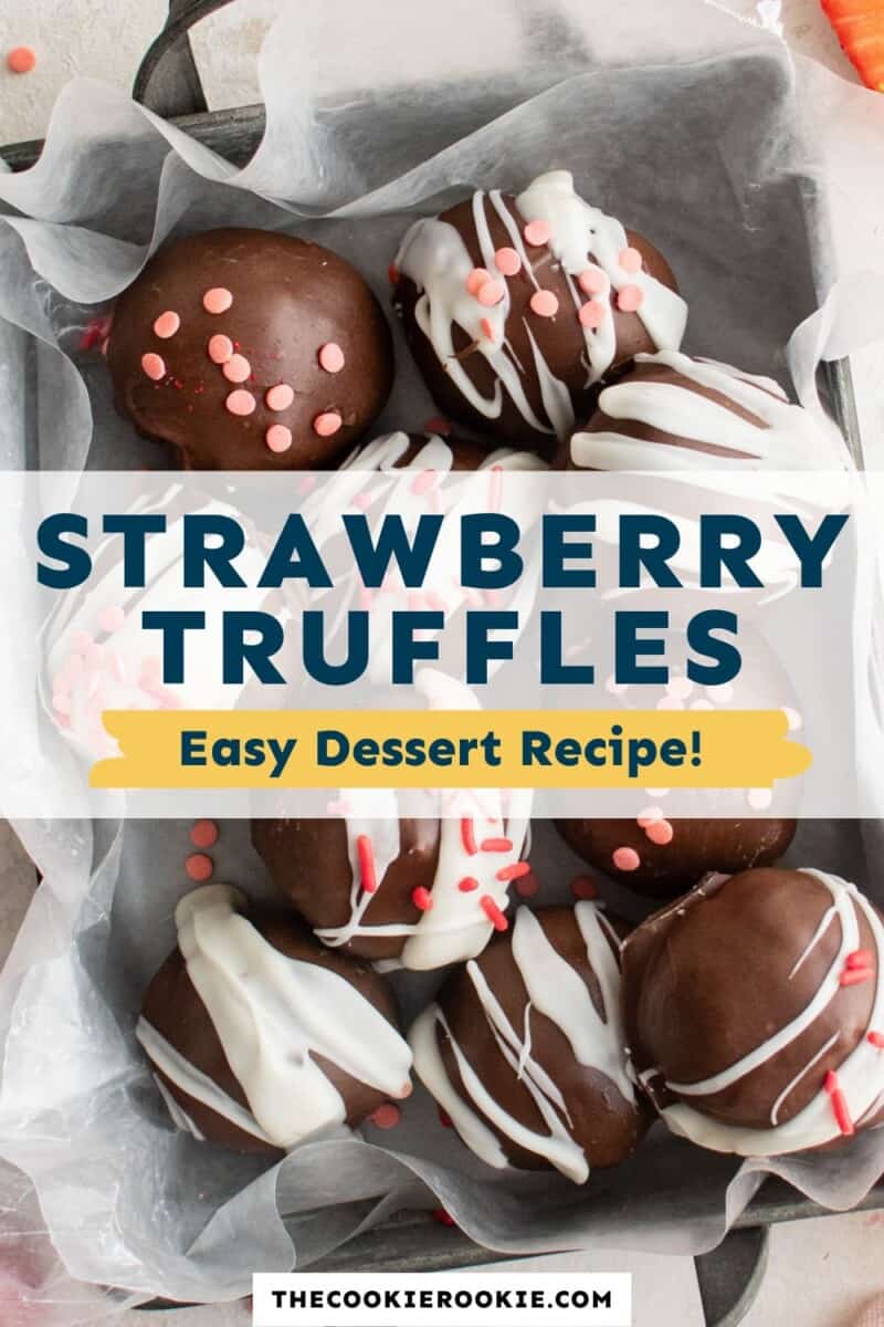 strawberry truffles pinterest