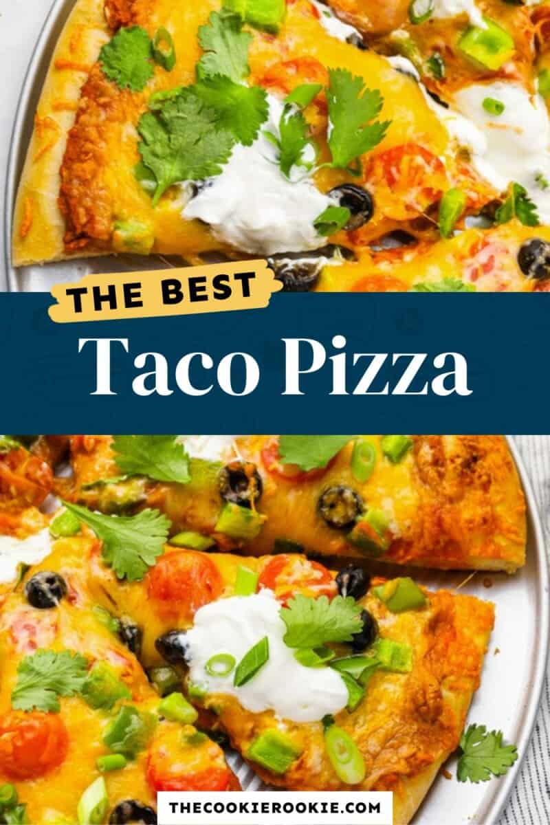 taco pizza pinterest