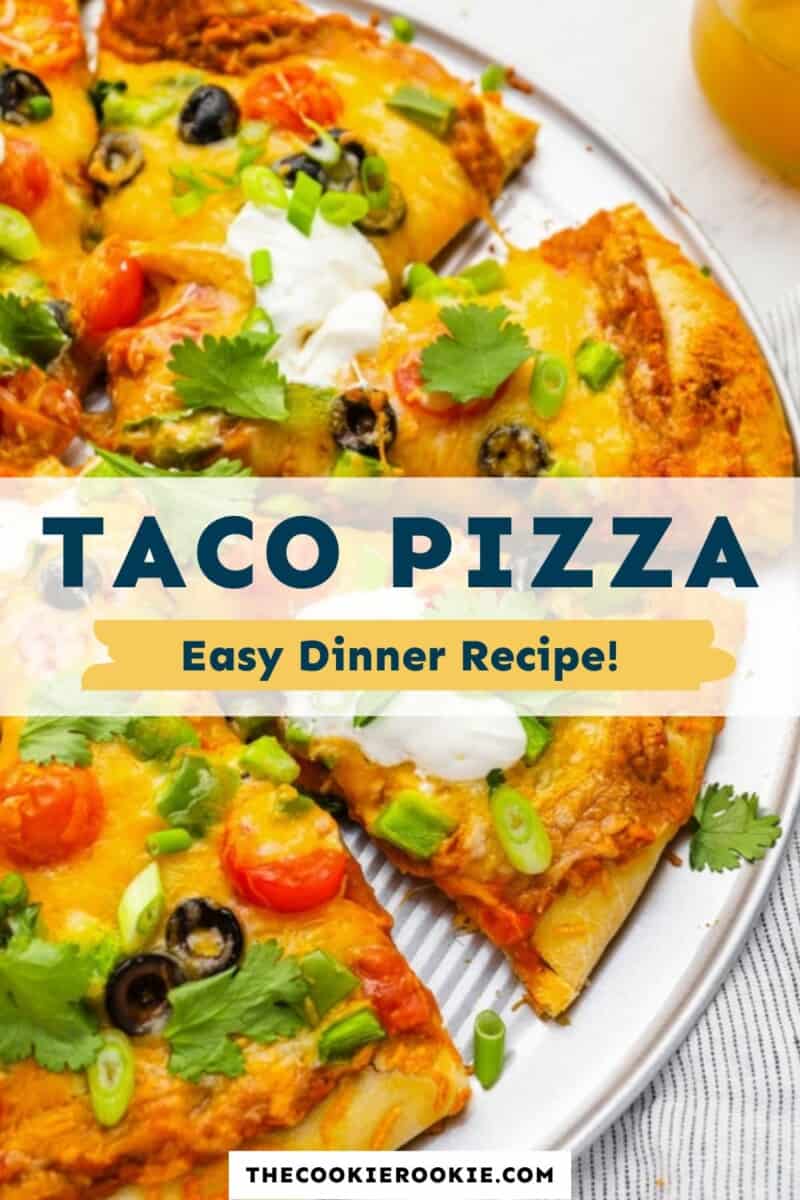 taco pizza pinterest