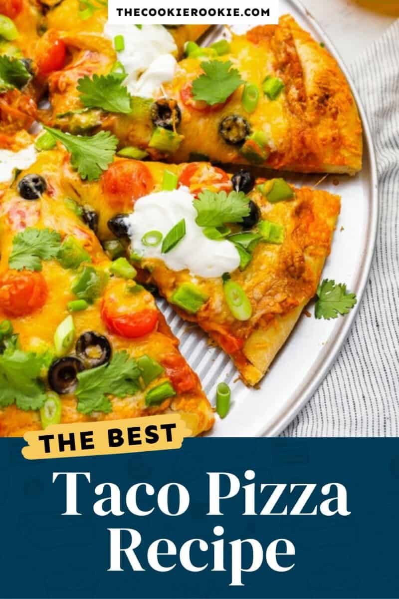 taco pizza pinterest