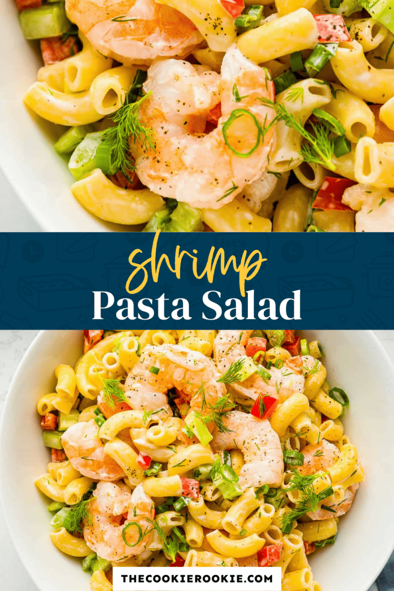 shrimp pasta salad pinterest