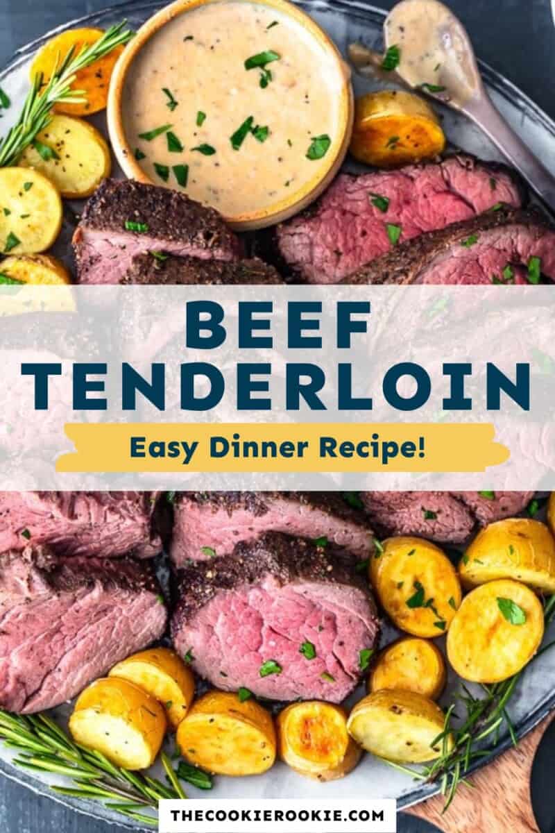 beef tenderloin pinterest