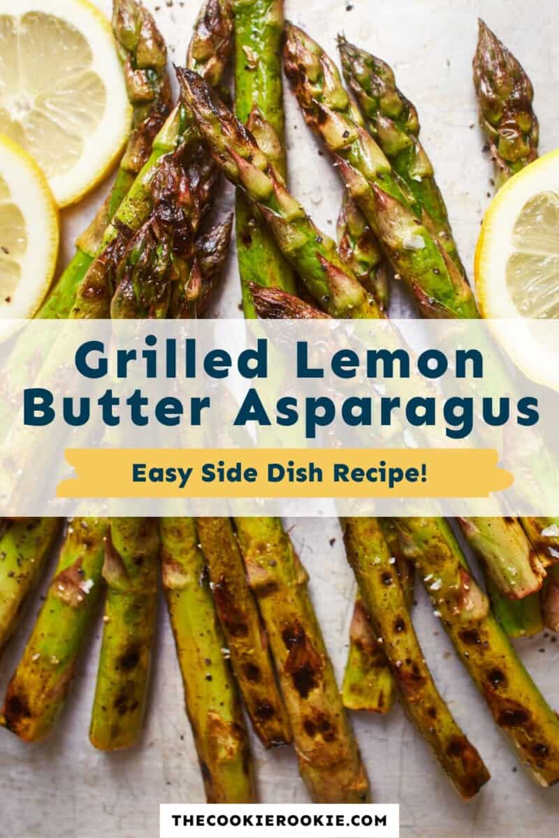 grilled asparagus pinterest