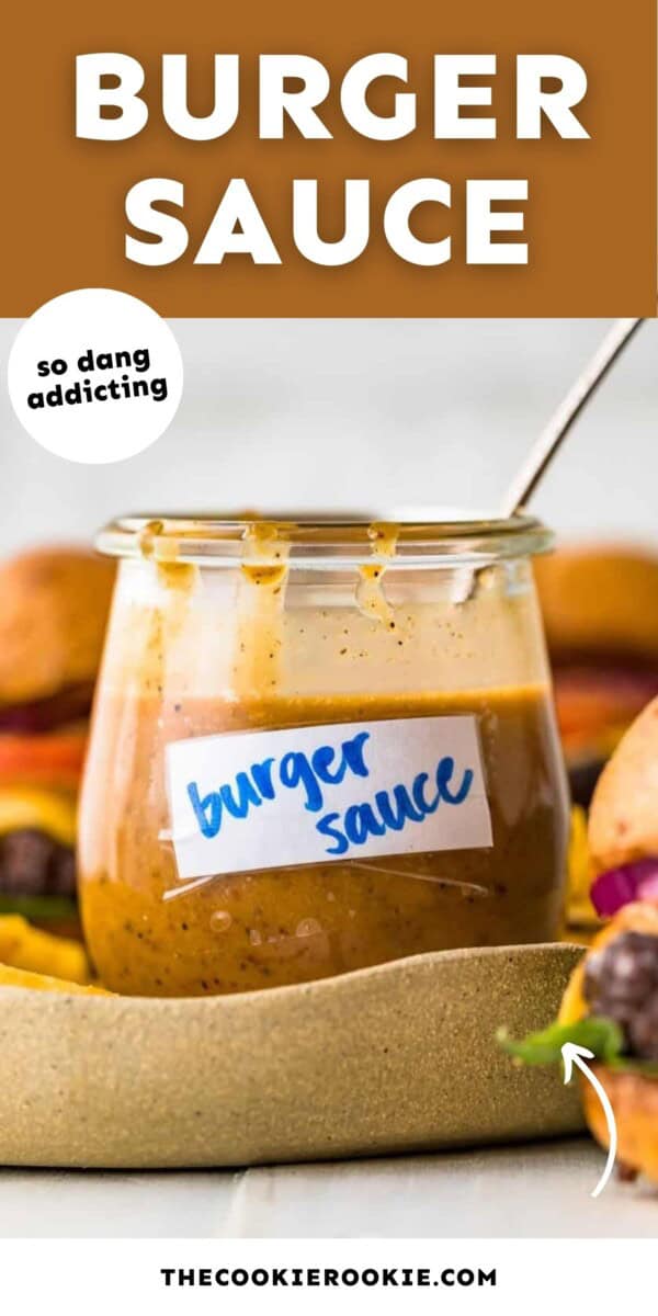 burger sauce pin