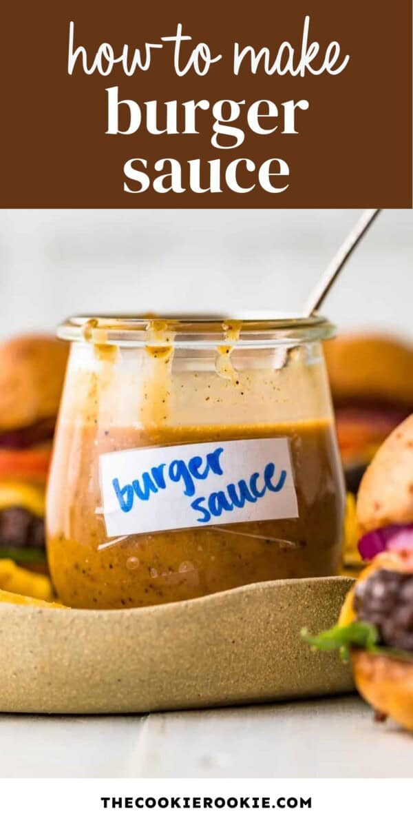 burger sauce pin