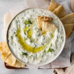 featured tzatziki dip.