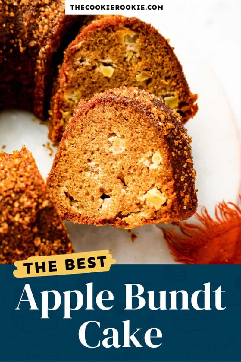 The best apple bundt cake.