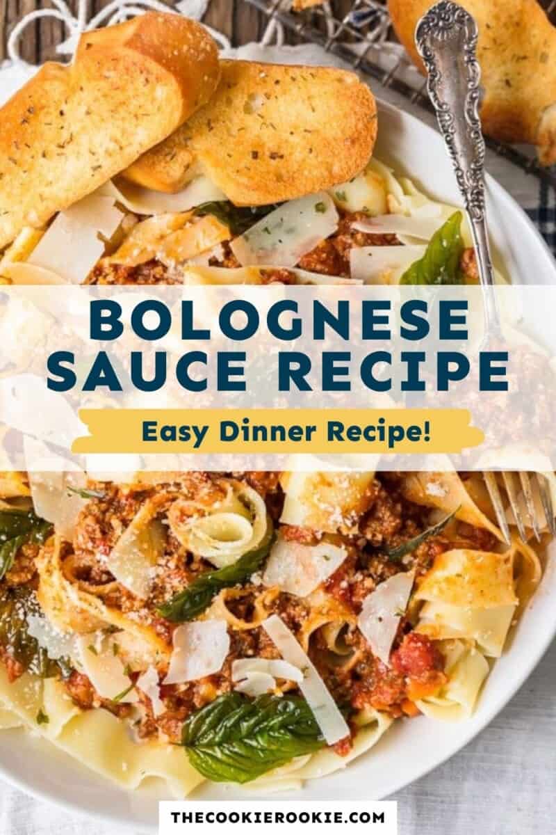 Bolognaise sauce recipe easy dinner recipe.