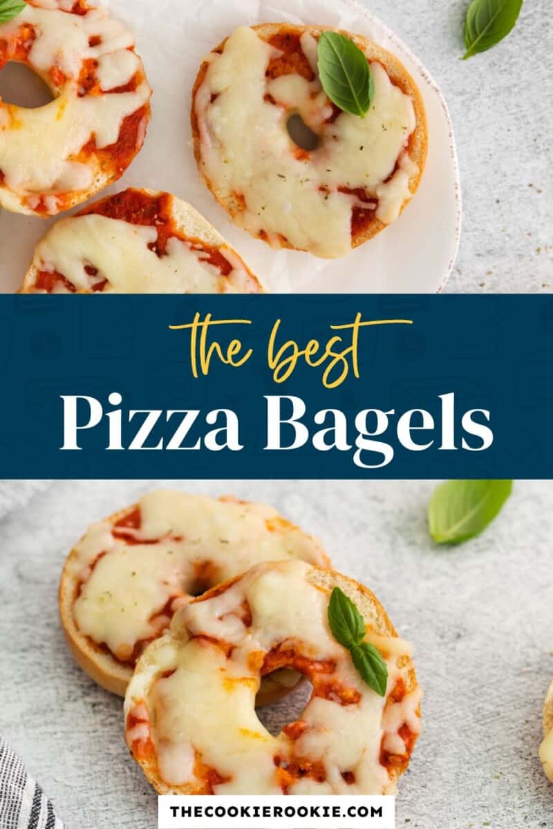 The best pizza bagels.