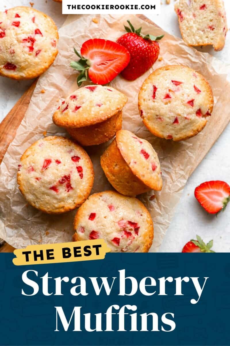 The best strawberry muffins.