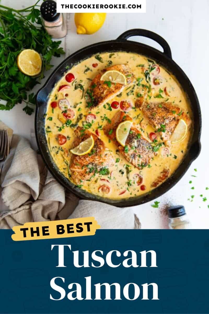 The best tuscan salmon recipe.