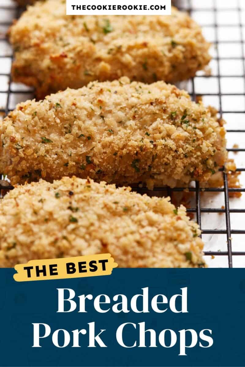 The best breaded pork chops.