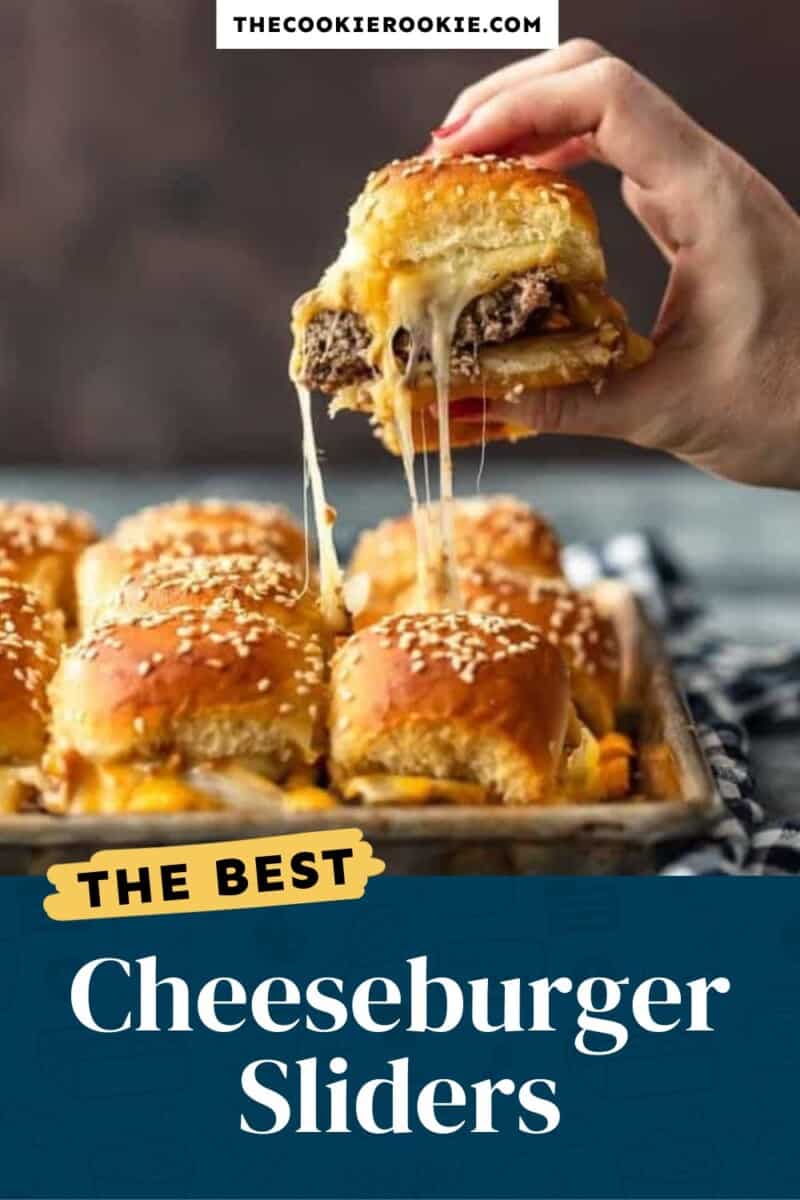 The best cheeseburger sliders.