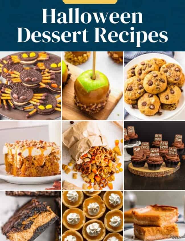 Top 22 halloween dessert recipes.