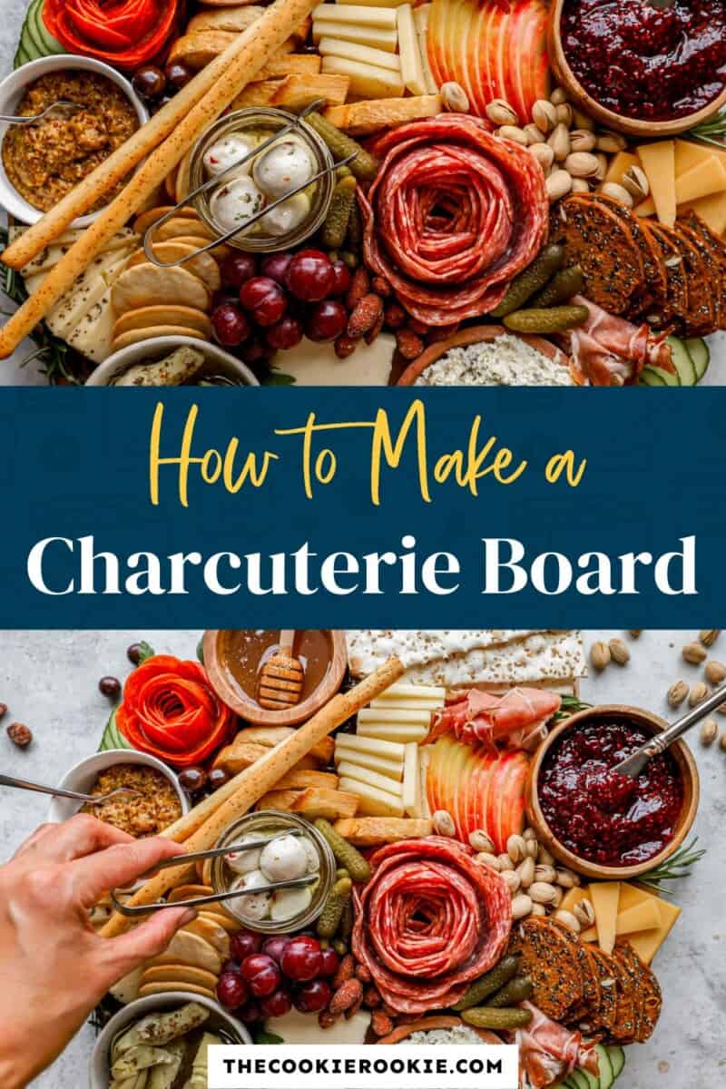 How to make a charcuterie board.