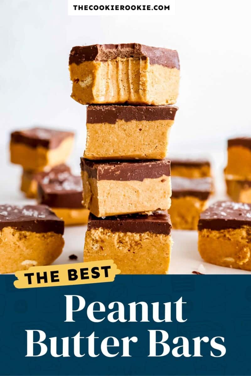 The best peanut butter bars.