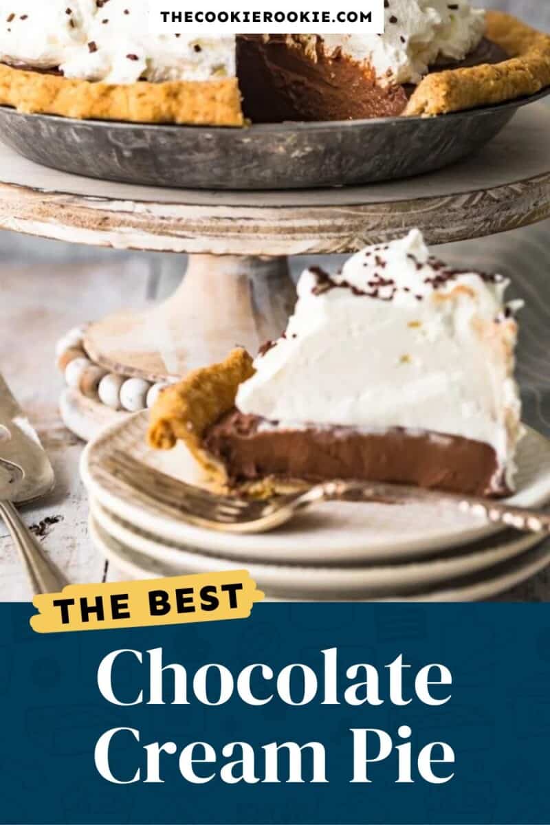 The best chocolate cream pie.