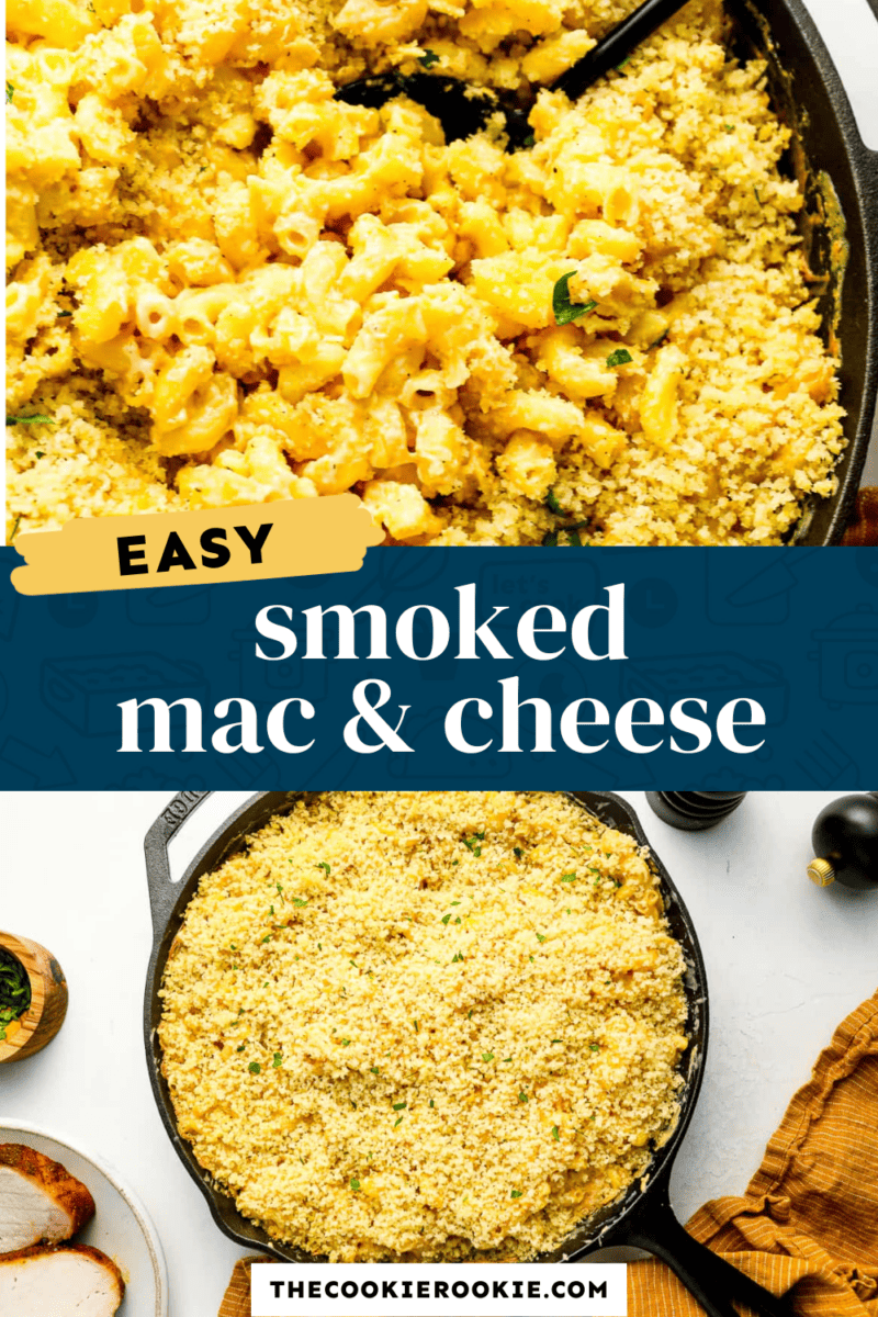 Quick skillet mac and cheese with a smoky flavor.