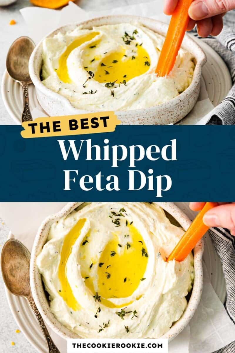 The best whipped feta dip.