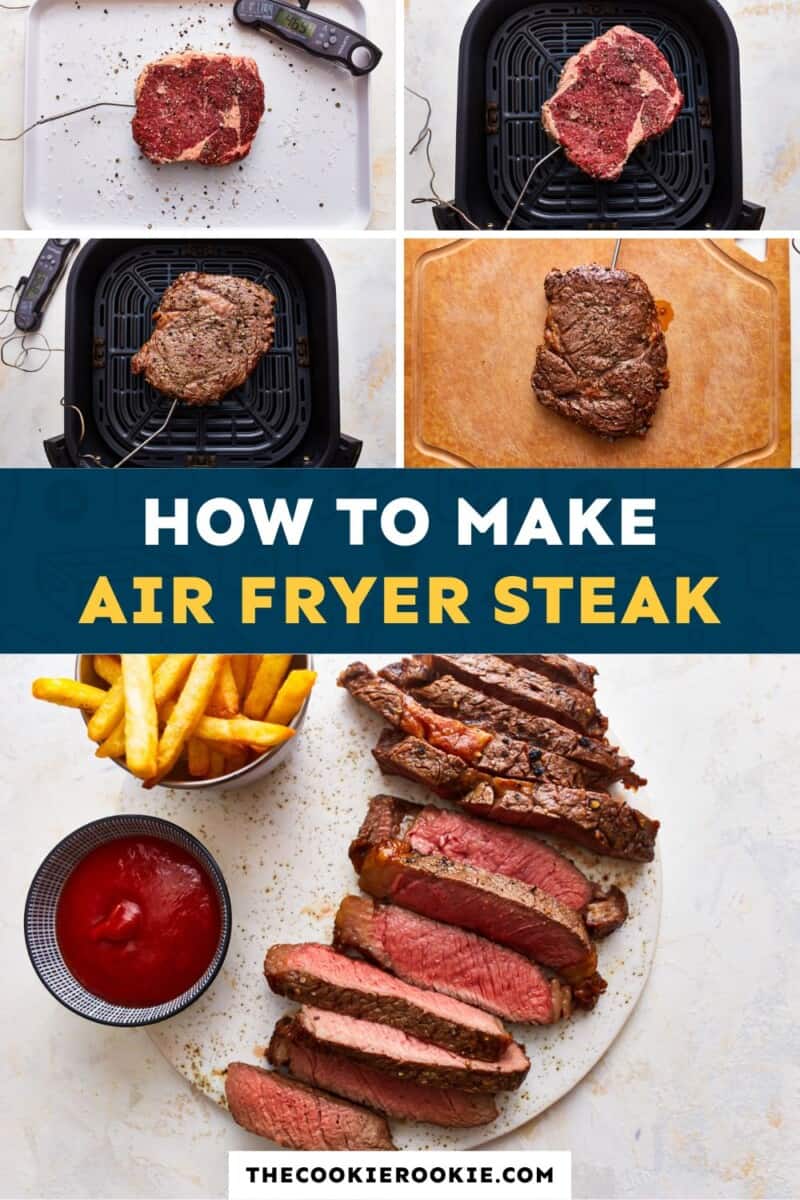 How to make air fryer steak.