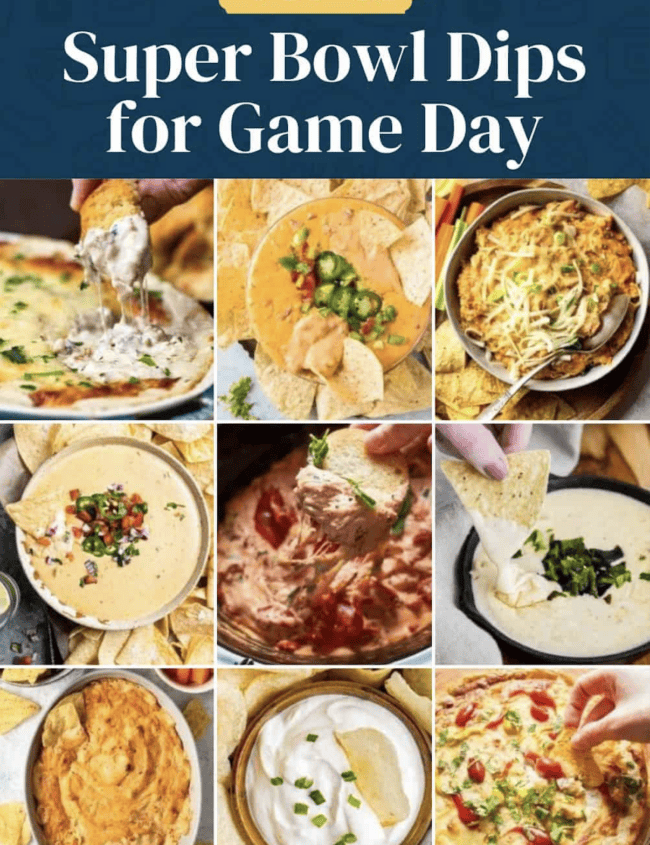 Explore the ultimate collection of Super Bowl dips, featuring the top 35 recipes for an unforgettable game day experience.