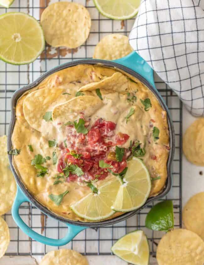 DAIRY FREE QUESO on a wire rack