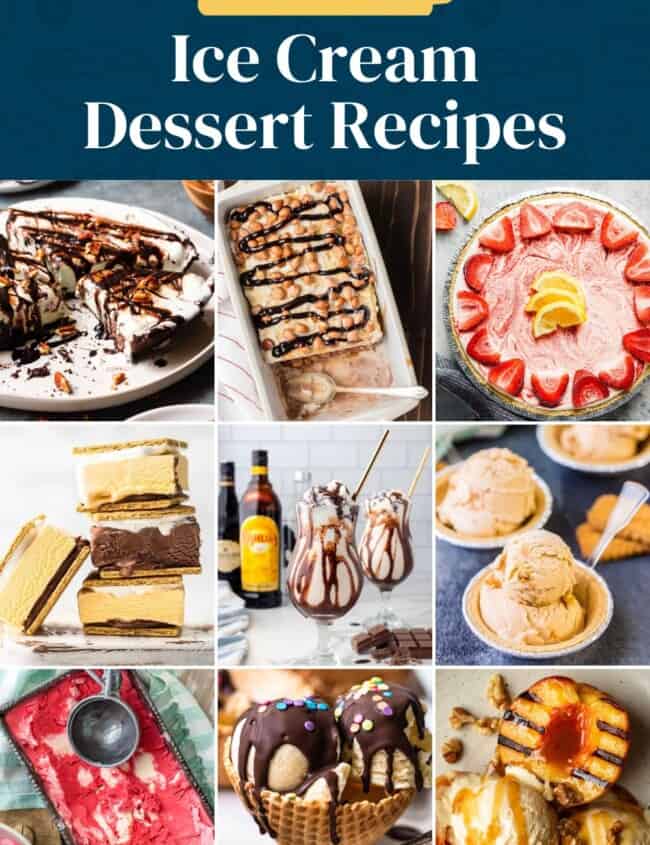 ice cream recipes