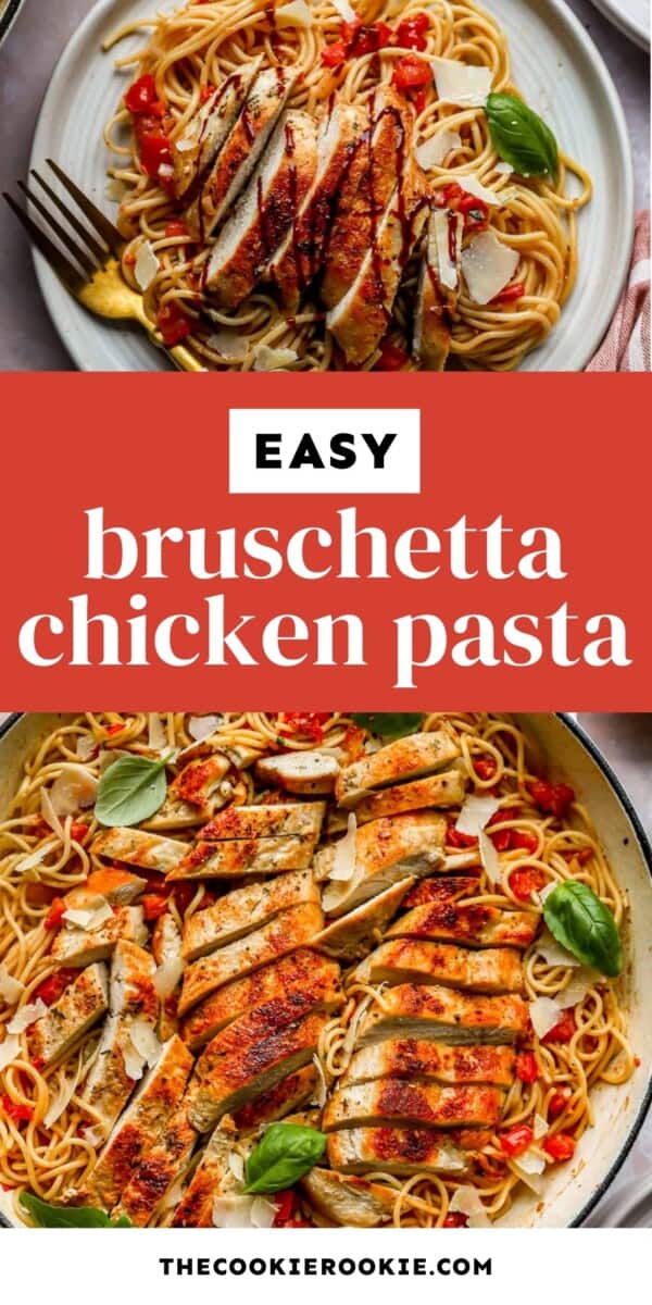 bruschetta chicken pasta pin