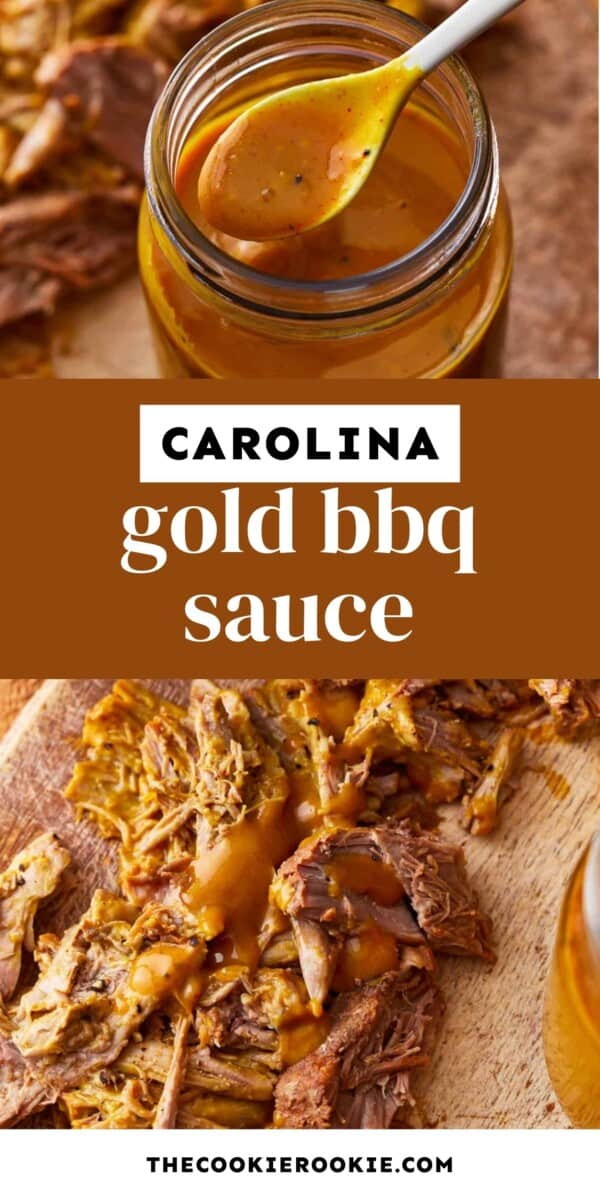 carolina gold bbq sauce pin