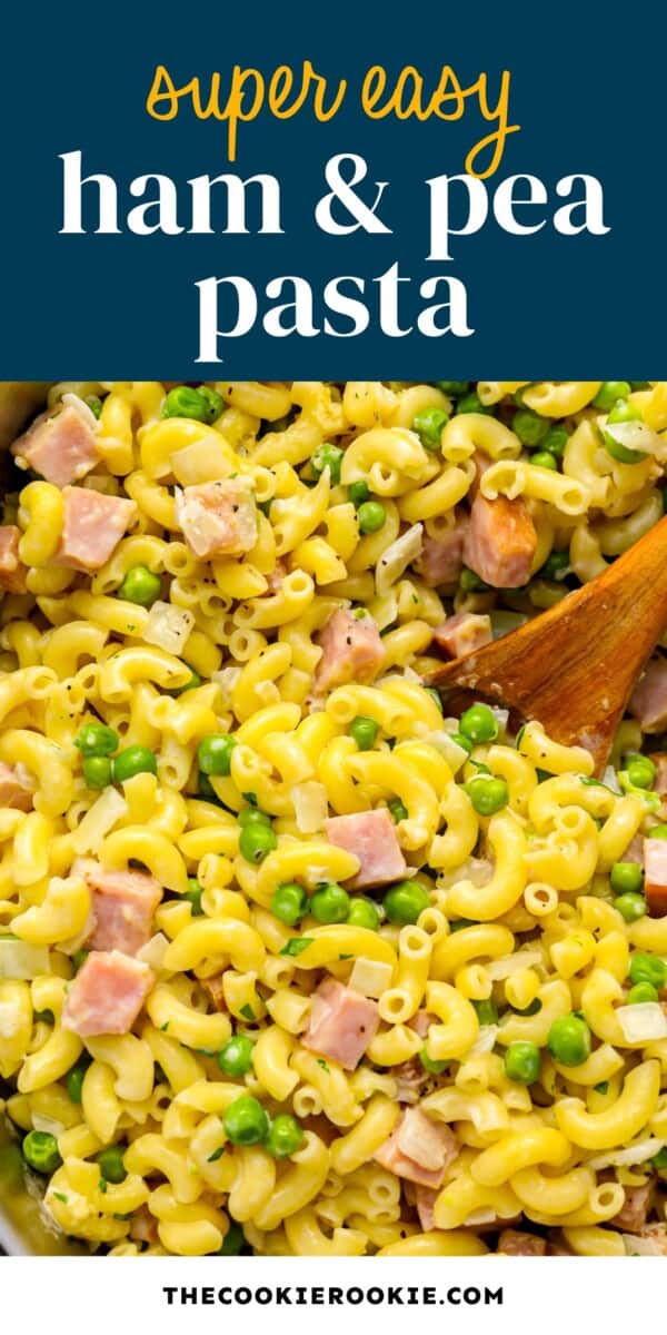 ham and pea pasta pin