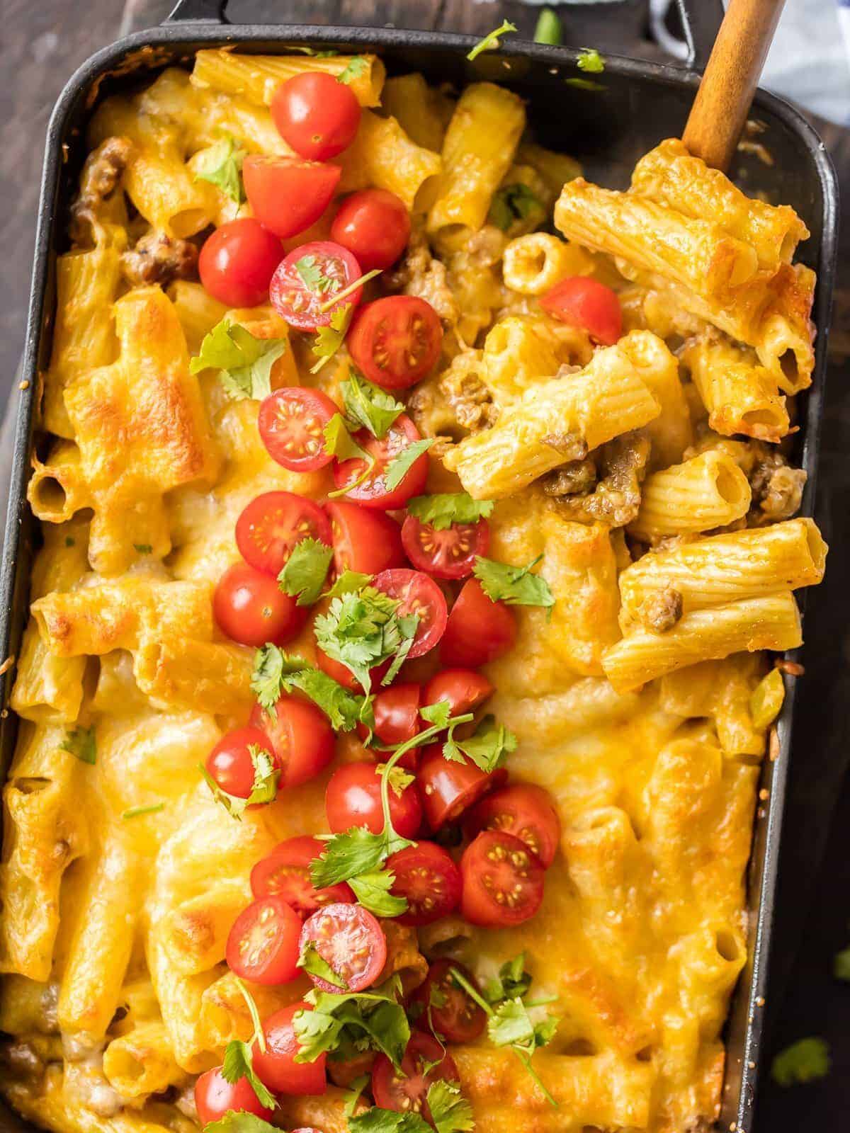 Mexican Mac and Cheese Bake