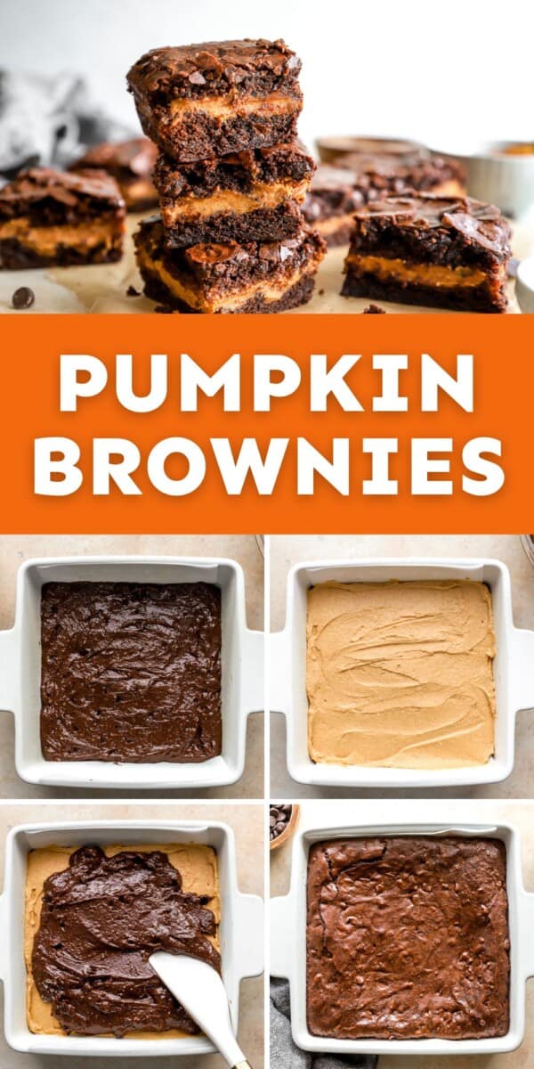 pumpkin brownies pin