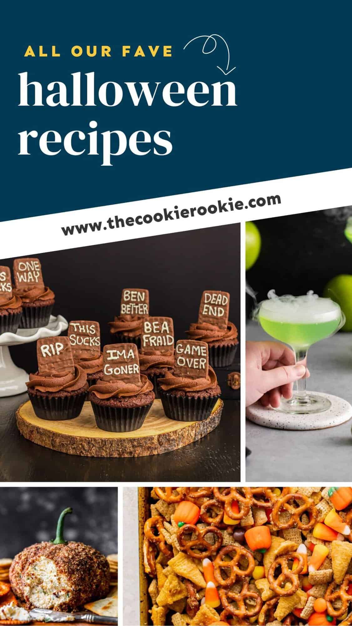 halloween recipes pin